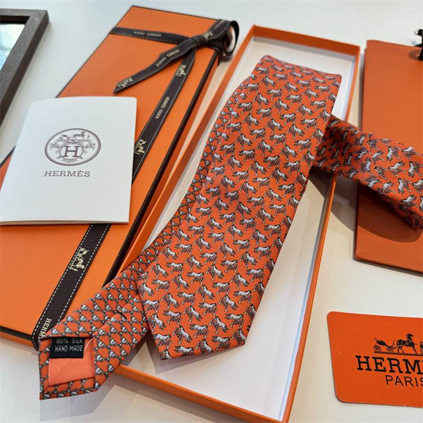 2026年注目 エルメス ネクタイ コピー Hermès 細身シルエットが魅力のスリムタイモード