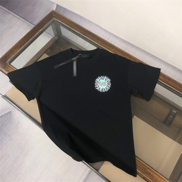 人気上昇 AMIRI アミリ コピー メンズ クルーネックTシャツ ビッグバックロゴ アートプリント 2タイプ展開