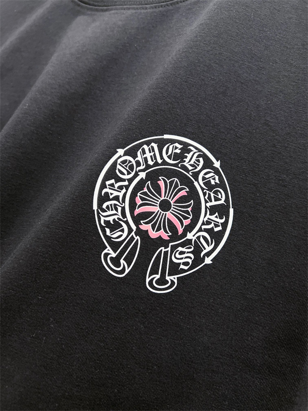 CHROME HEARTS クロムハーツ コピー メンズ カットソー ホースシューロゴ 配色クロス 2色バリエーション