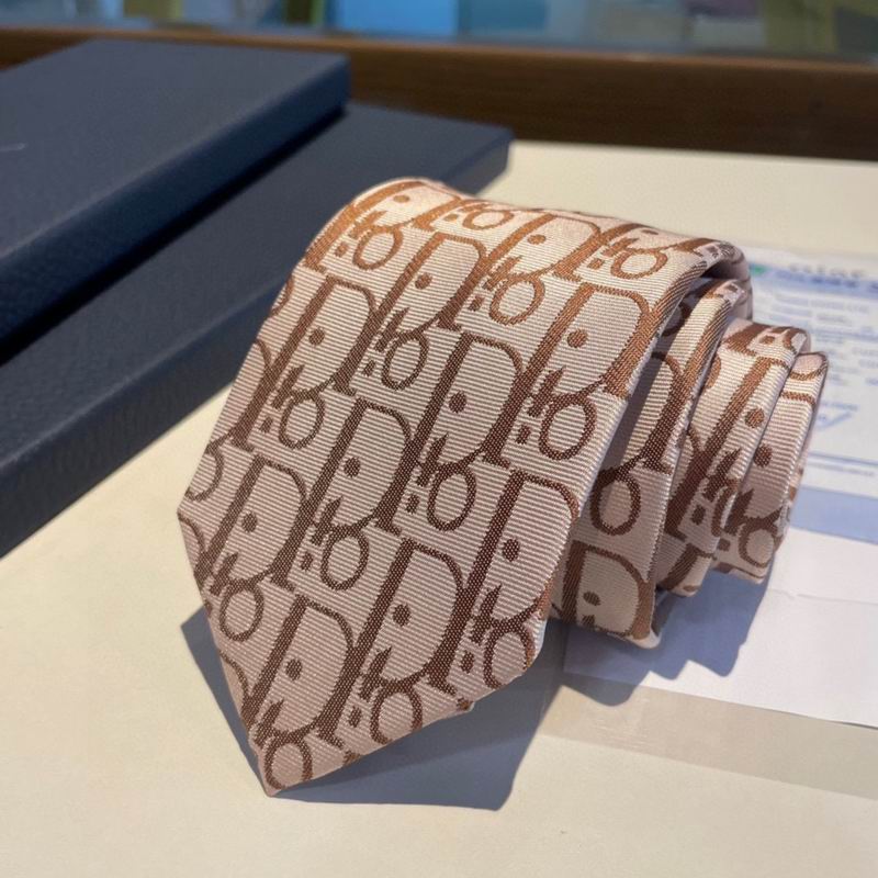2026★ディオールネクタイ コピーDIOR  シンプル 紳士 シルク 光沢 上品 オフィス スーツ に 最適