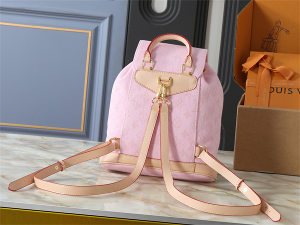カラーで選ぶ LOUIS VUITTON ルイヴィトン コピー リュックサック フロントポケット レザーベルト クラシカルフォルム