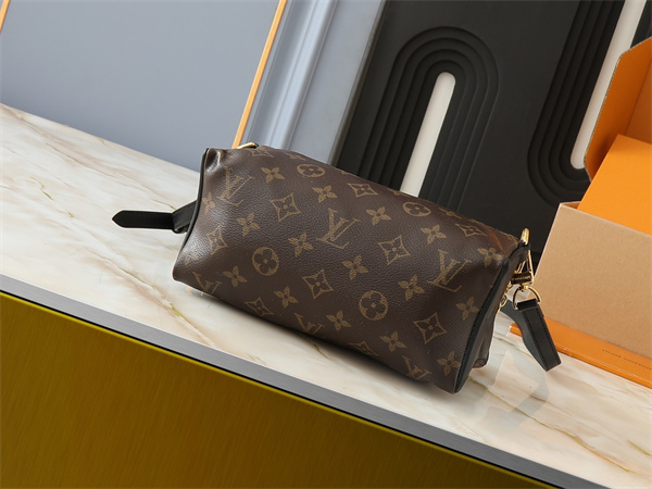 チェーン使いが映える LOUIS VUITTON ルイヴィトン コピー ショルダーバッグ 配色レザートリム ファスナー仕様