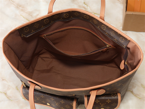 LOUIS VUITTON ルイヴィトン コピー レディース ワイドトート 外ポケットデザイン クラシックモノグラム デイリー実用