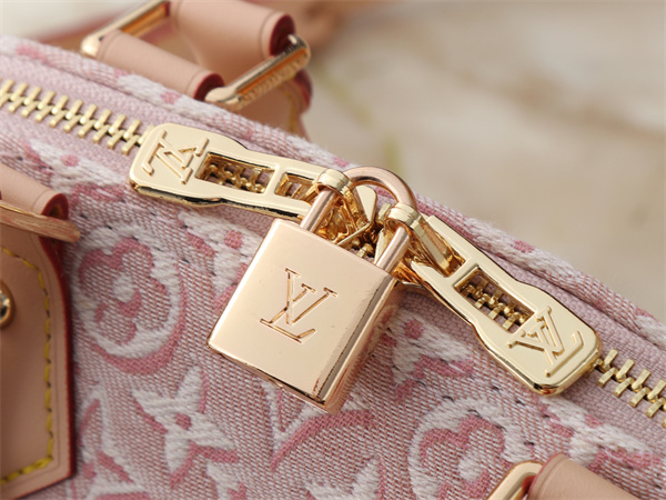 織り柄を楽しむ LOUIS VUITTON ルイヴィトン コピー ハンドバッグ ラウンドフォルム レザーボトム ダブルジップ