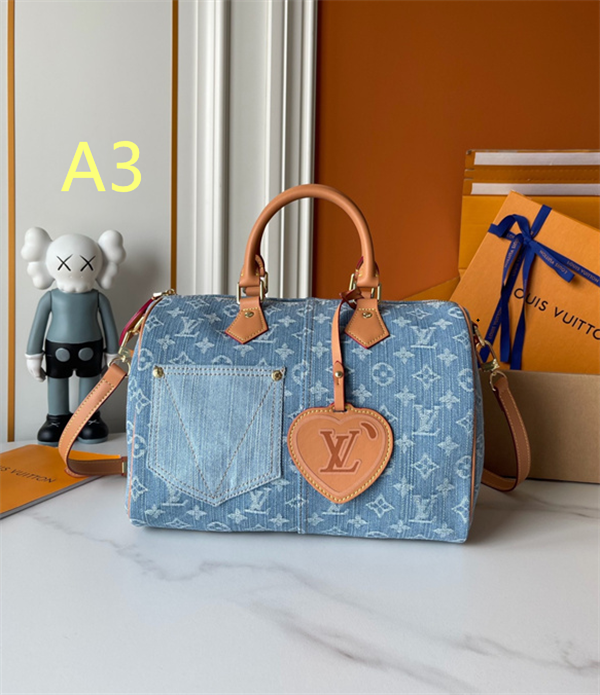 ヴィンテージデニム薫る LOUIS VUITTON ルイヴィトン コピー レディース 2WAYバッグ フロントポケット レザーハンドル