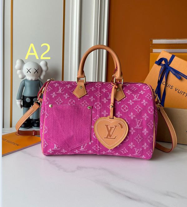 ヴィンテージデニム薫る LOUIS VUITTON ルイヴィトン コピー レディース 2WAYバッグ フロントポケット レザーハンドル