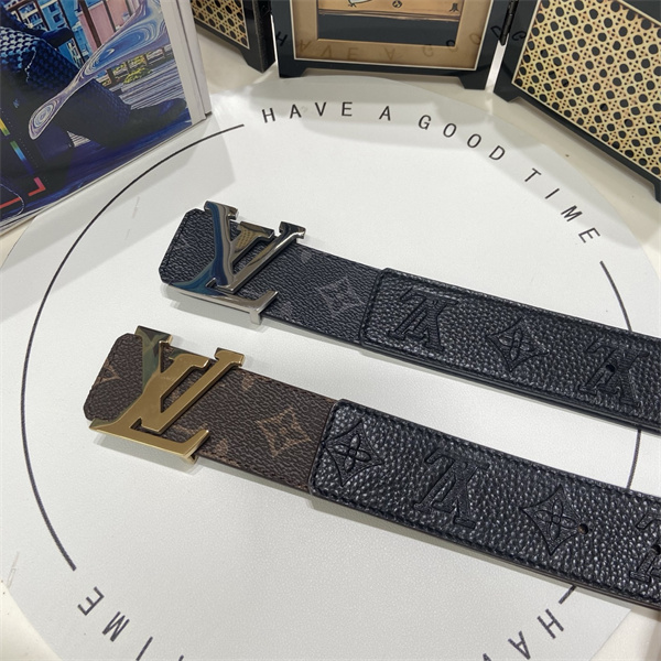 金具デザイン際立つ LOUIS VUITTON ルイヴィトン コピー ワイドベルト シャドーモノグラム 都会派アクセント