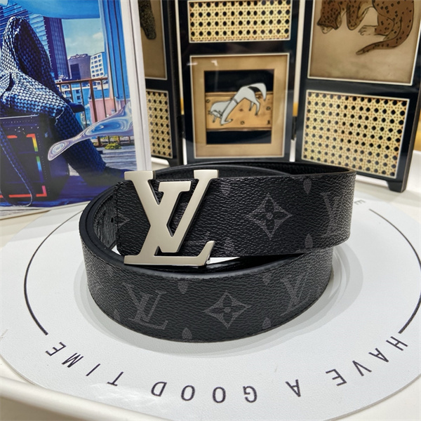 金具デザイン際立つ LOUIS VUITTON ルイヴィトン コピー ワイドベルト シャドーモノグラム 都会派アクセント