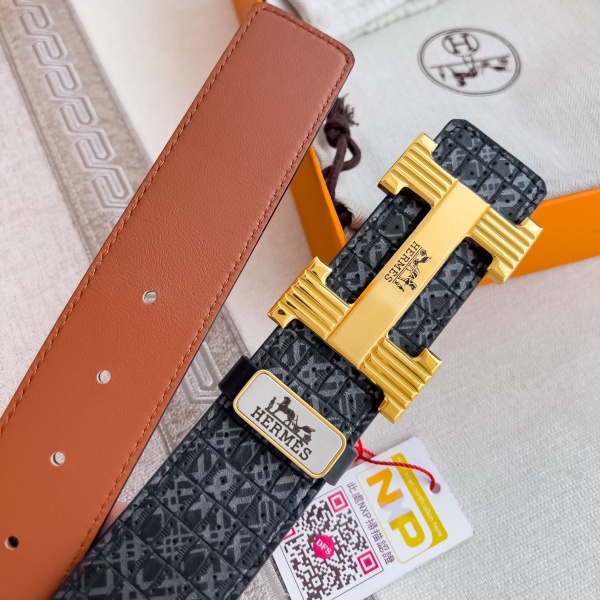 HERMÈS コピー 2026注目モデル H型掛けバックル メンズダブルフェイス