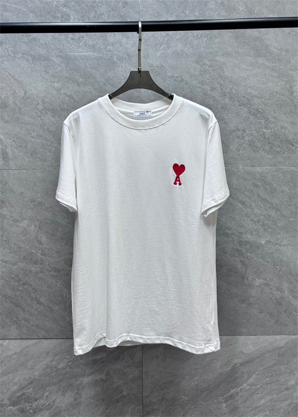 AMI PARIS☆アミパリスｔシャツコピー3色お買い得26SS春夏ユニセックスお洒落快適