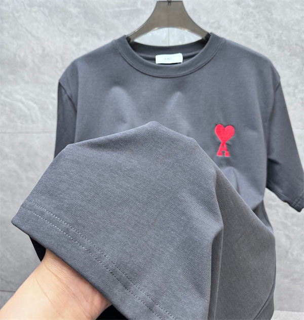 AMI PARIS☆アミパリスｔシャツコピー3色お買い得26SS春夏ユニセックスお洒落快適