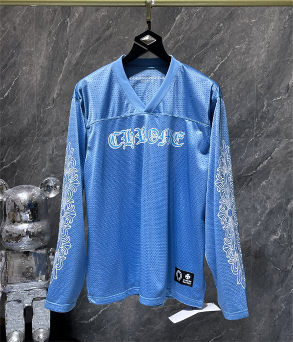 Chrome Hearts 26ss クロムハーツ長袖ｔシャツコピー青い人気ランキング定番アイテム