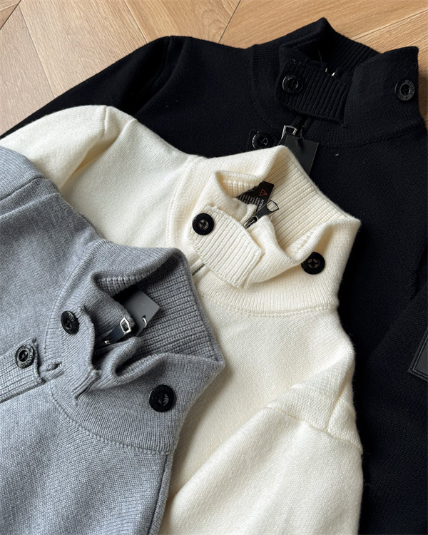 STONE ISLAND ストーンアイランドカーディガンコピー 新作★コットンウール混紡 ニットカーディガン ボタン付き 秋冬