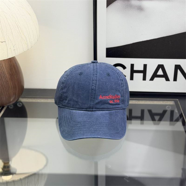 2026人気9色★ACNE STUDIOSアクネストゥディオズキャップコピー★スクエアクラウンが新鮮ユニセックス