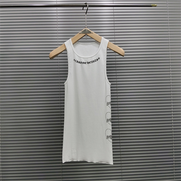 ストレッチ抜群 Chrome Hearts 激安クロムハーツ タンクトップ コピー  ヨガ・ジム・ランニングにも 吸汗速乾
