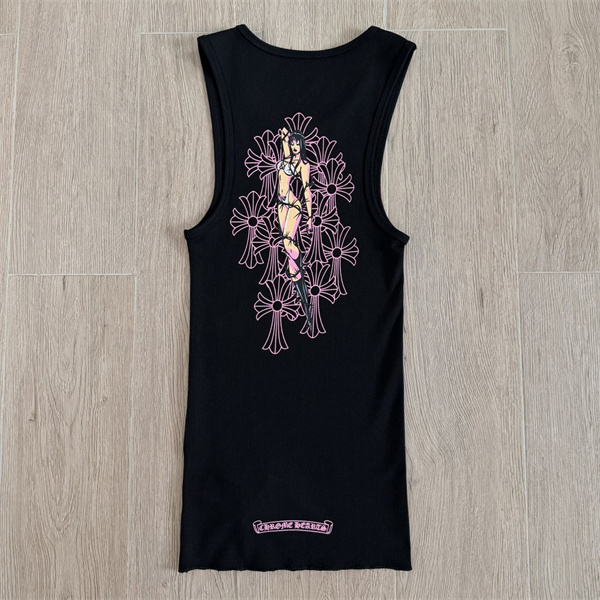 男女OK新作Chrome Hearts Deadly Dollクロムハーツ タンクトップ コピー人気2色