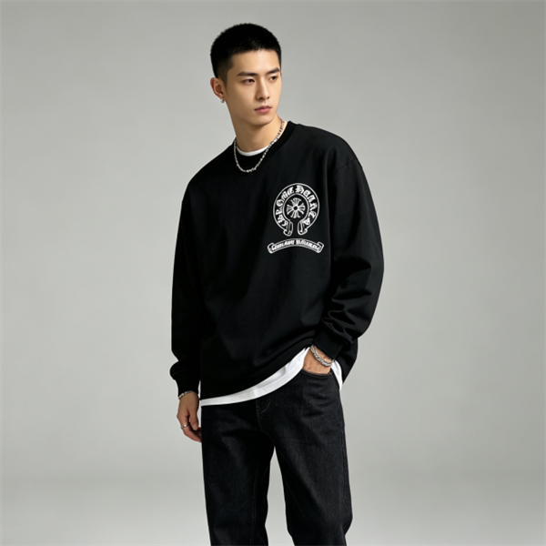クロムハーツ長袖tシャツコピー最新2026人気★ユニセックス秋用ロングtお洒落コーディネート