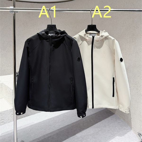 ジップポケット スナップ袖口 MONCLER モンクレール コピー ライトブルゾン 都会派スタイル