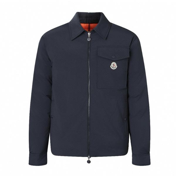 シャツカラー 胸ポケット MONCLER モンクレール コピー パデッドジャケット リラックスシルエット