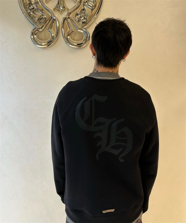 高品質 コットン素材 ブラック  Chrome Hearts 2026秋冬★クロムハーツトレーナコピーシンプルで合わせやすい 