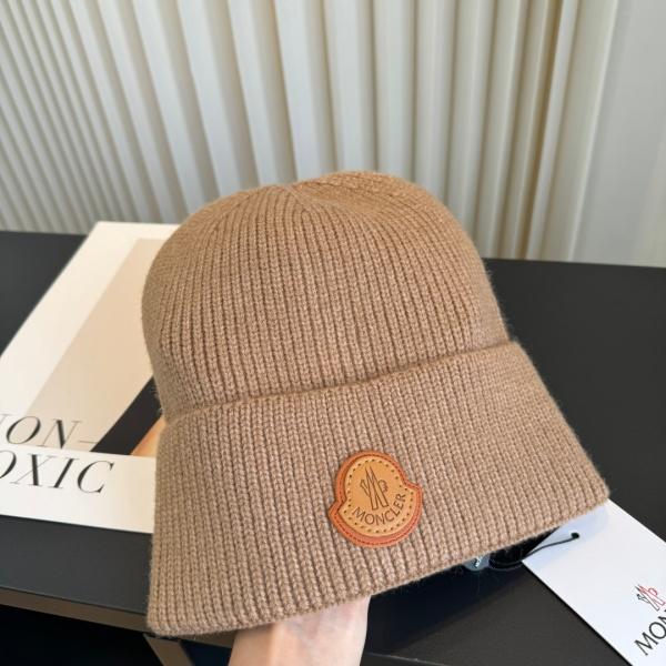 シーズン主力 モンクレール 防寒ニット帽 折り返し仕様 MONCLER 激安 柔らかタッチ
