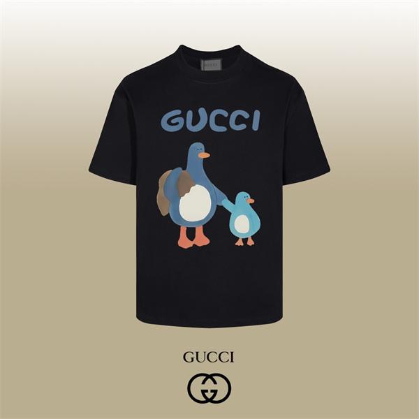 親子モチーフ 配色グラフィック 快適フォルム GUCCI グッチ コピー 半袖Tシャツ デイリー主力 売れ筋有望