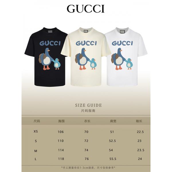 親子モチーフ 配色グラフィック 快適フォルム GUCCI グッチ コピー 半袖Tシャツ デイリー主力 売れ筋有望
