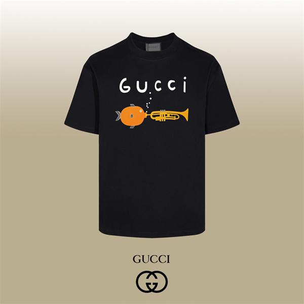 ミュージックアニマル 軽快コットン 品質重視 GUCCI グッチ コピー 半袖Tシャツ コーデ主役 新着セレクト