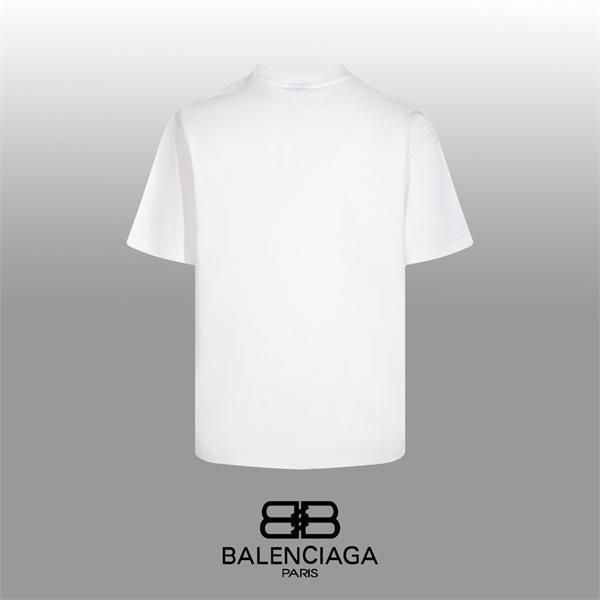 ディストレスレタリング 立体陰影 クール映え BALENCIAGA バレンシアガ コピー 半袖Tシャツ 話題性抜群