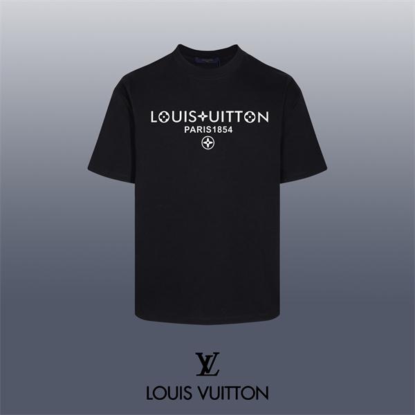 センターレタリング シンプル映え 品質良好 LOUIS VUITTON ルイヴィトン コピー 半袖Tシャツ 好評モデル