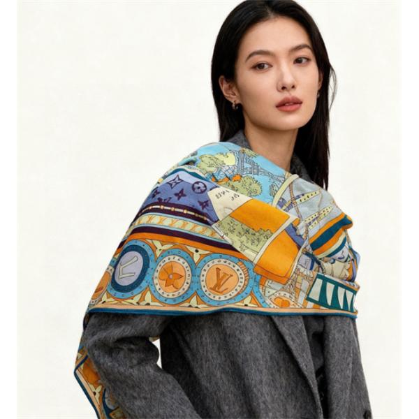 【2026大人気】ルイヴィトンスカーフコピー人気 Louis Vuitton  新作エレガント秋冬トレンド