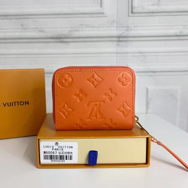 人気上昇 Louis Vuitton 激安 コンパクト財布 エンボス加工 ルイヴィトン カード収納 カラーバリエーション