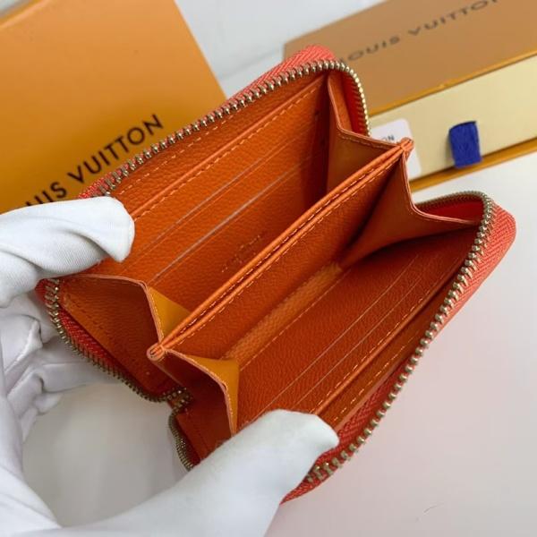 人気上昇 Louis Vuitton 激安 コンパクト財布 エンボス加工 ルイヴィトン カード収納 カラーバリエーション