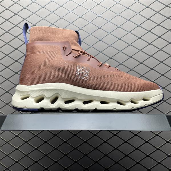 LOEWE × On ロエベ × オン コピー ハイカットスニーカー 新作注目 Cloudtilt Hi ニットアッパー