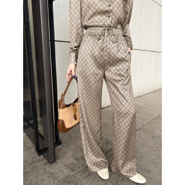 軽やか快適 ロングシーズン対応 GUCCI グッチ コピー パンツセットアップ こなれ見え