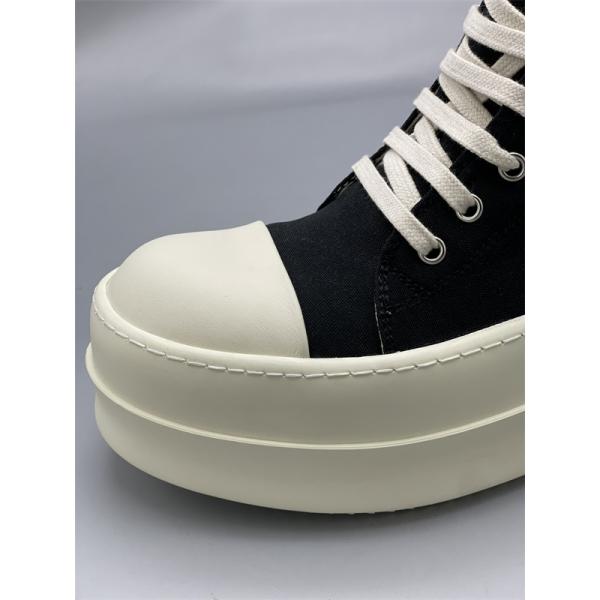 モノトーン配色 軽快フィット ストリート主力 RICK OWENS リック・オウエンス コピー レースアップスニーカー 海外人気