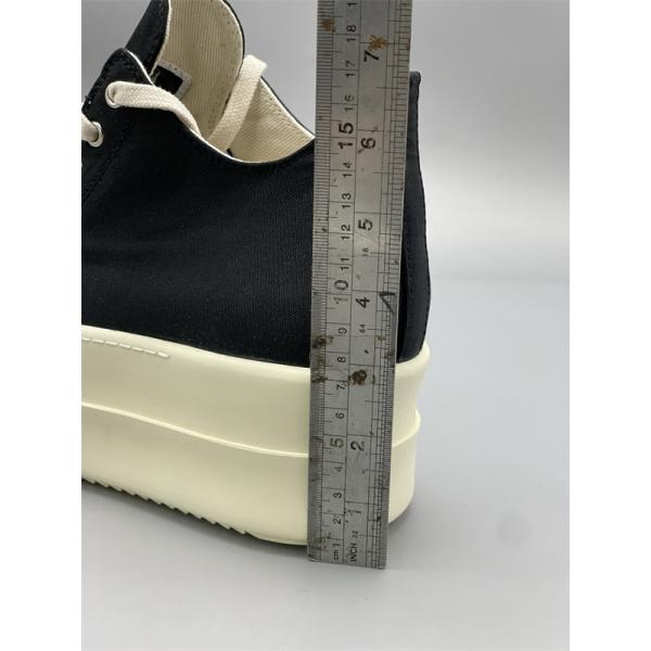 モノトーン配色 軽快フィット ストリート主力 RICK OWENS リック・オウエンス コピー レースアップスニーカー 海外人気