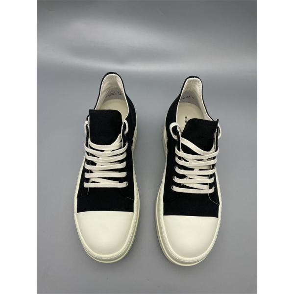 モノトーン配色 軽快フィット ストリート主力 RICK OWENS リック・オウエンス コピー レースアップスニーカー 海外人気