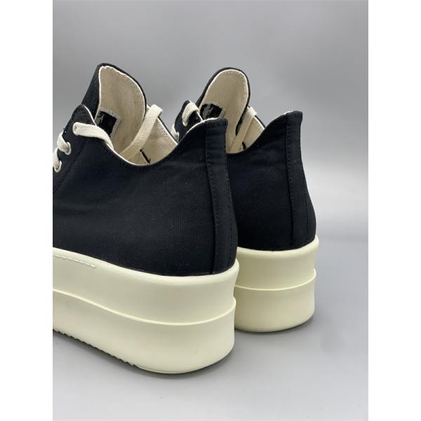モノトーン配色 軽快フィット ストリート主力 RICK OWENS リック・オウエンス コピー レースアップスニーカー 海外人気