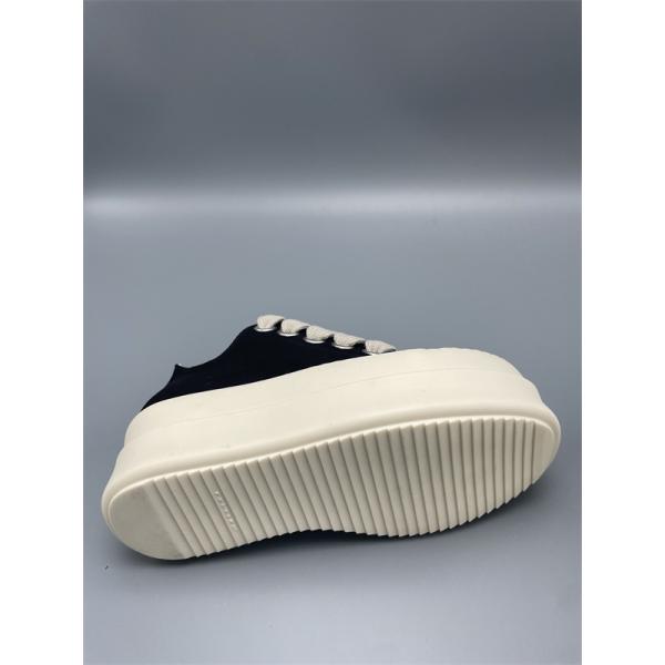 極太シューレース 重厚フォルム 個性派モデル RICK OWENS リック・オウエンス コピー 厚底ローカットスニーカー 話題沸騰