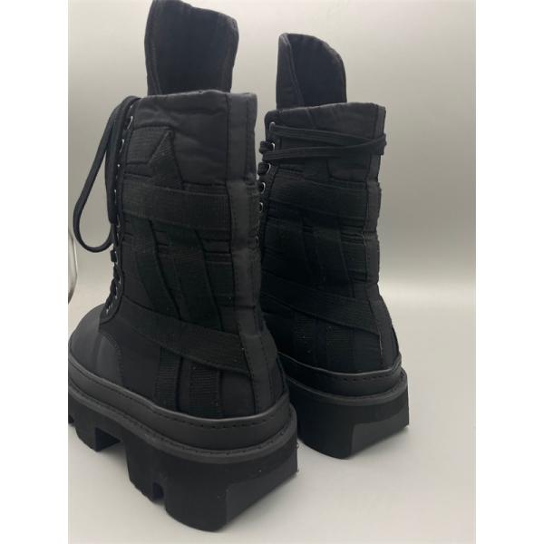 ラグソール RICK OWENS リック・オウエンス コピー 厚底レースアップブーツ ミリタリーモード仕様 注目度急伸
