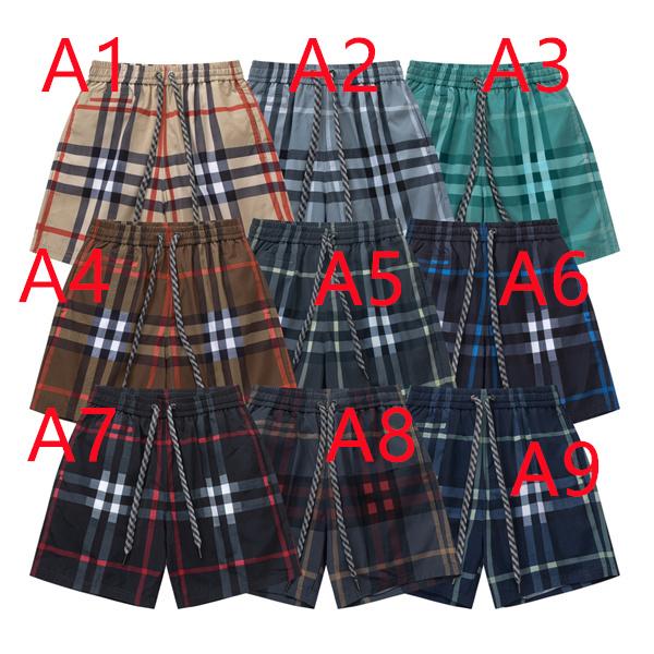 軽快な穿き心地 メンズハーフパンツ クラシックチェック BURBERRY バーバリー コピー チェックショートパンツ ゆったりストレート
