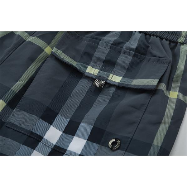 軽快な穿き心地 メンズハーフパンツ クラシックチェック BURBERRY バーバリー コピー チェックショートパンツ ゆったりストレート