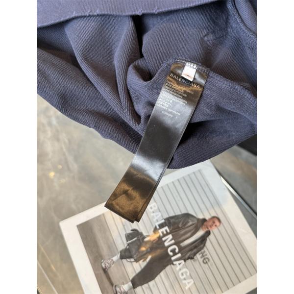 人気上昇 オーバーサイズパーカー FRANCEライン BALENCIAGA バレンシアガ コピー プルオーバーパーカー リブ仕立て