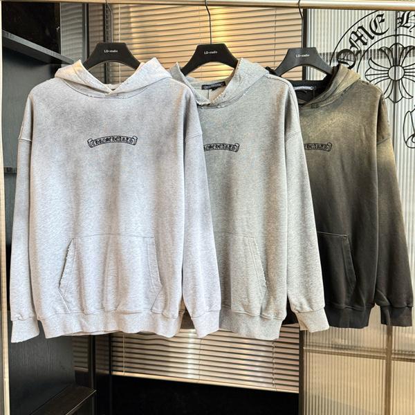 配色ロゴ ゆったり着られるストリートモデル CHROME HEARTS クロムハーツ コピー オーバーサイズパーカー 注文集中