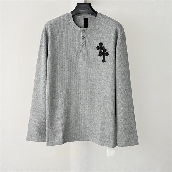 表情豊かな生地 CHROME HEARTS クロムハーツ コピー ロングスリーブカットソー 端正フォルム 品質感際立つ