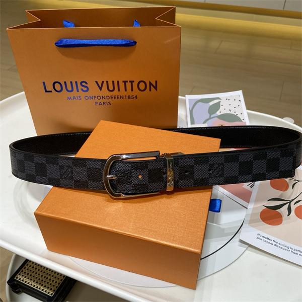 品質感際立つ LOUIS VUITTON ルイヴィトン コピー レザーベルト 端正なバックル仕立て 大人の装い