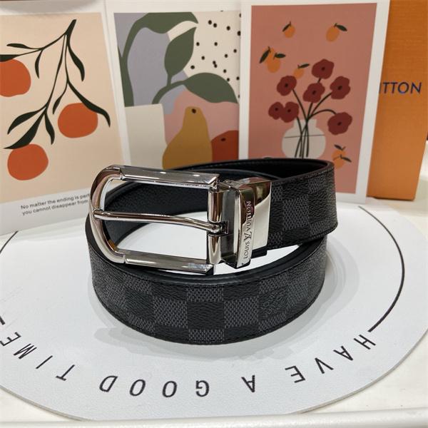 品質感際立つ LOUIS VUITTON ルイヴィトン コピー レザーベルト 端正なバックル仕立て 大人の装い