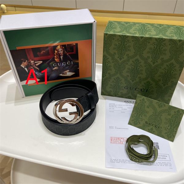 売れ筋候補 GUCCI グッチ コピー メンズ ウエストベルト A1・A2バックル展開 アイコニックGG柄