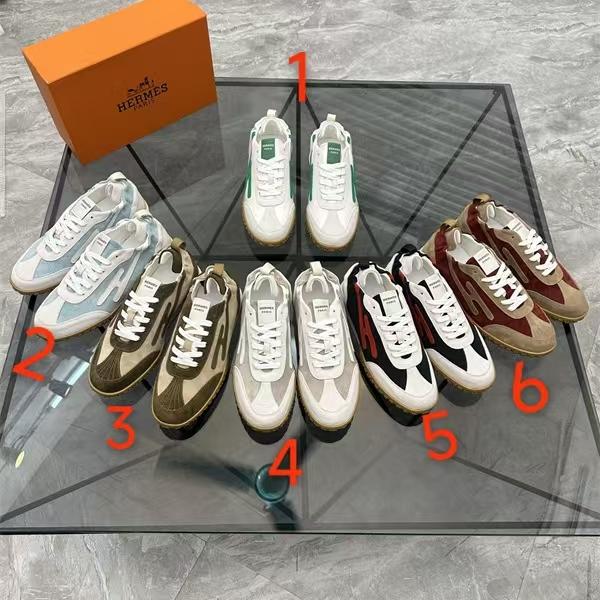 サイドライン ボリュームソール HERMÈS エルメス コピー ローカットスニーカー 6色展開 アーバンスポーツモデル 注目度急伸